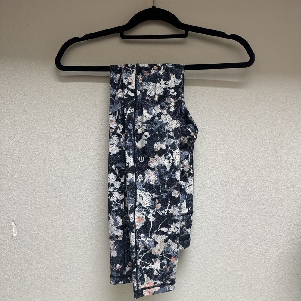 lululemon athletica Pattern Leggings - Black and White